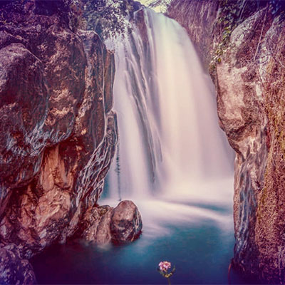 Cascada de agua